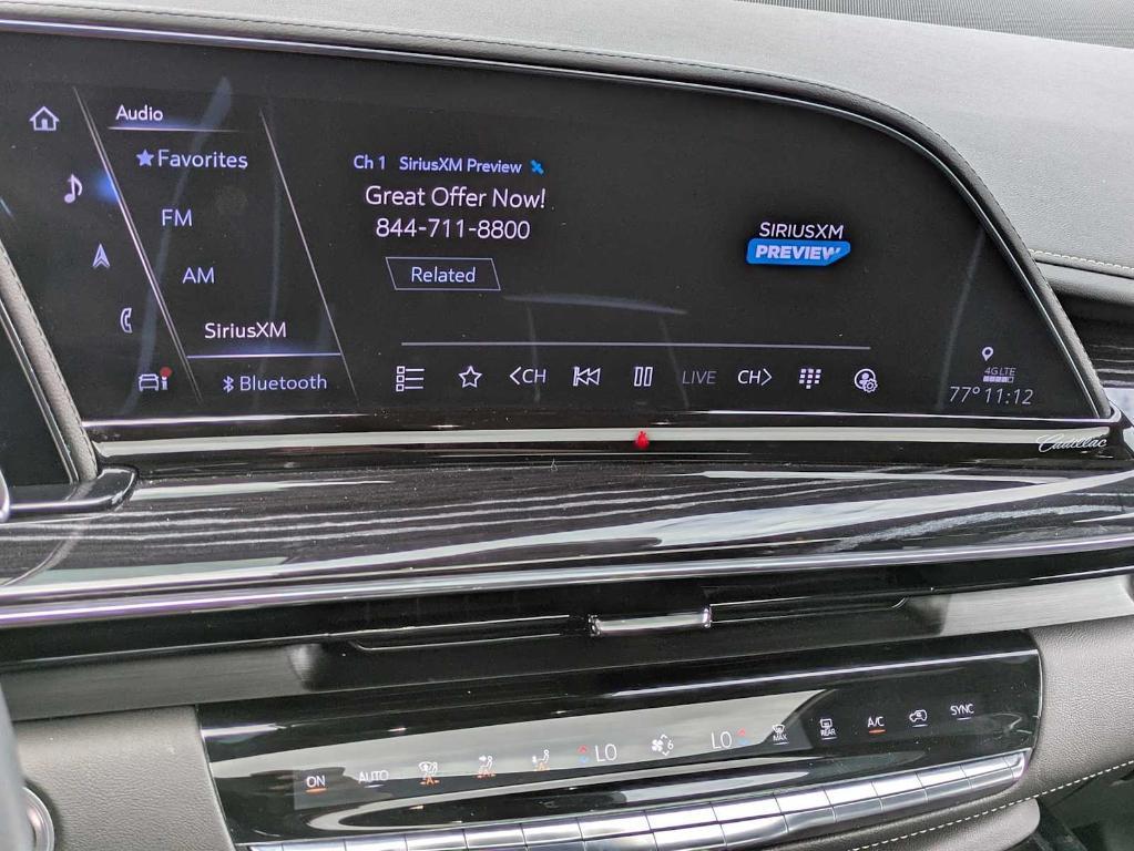 used 2023 Cadillac Escalade car, priced at $77,995