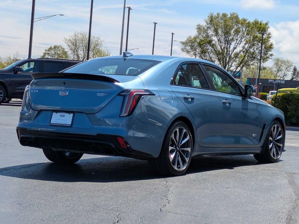 used 2024 Cadillac CT4-V car, priced at $69,981
