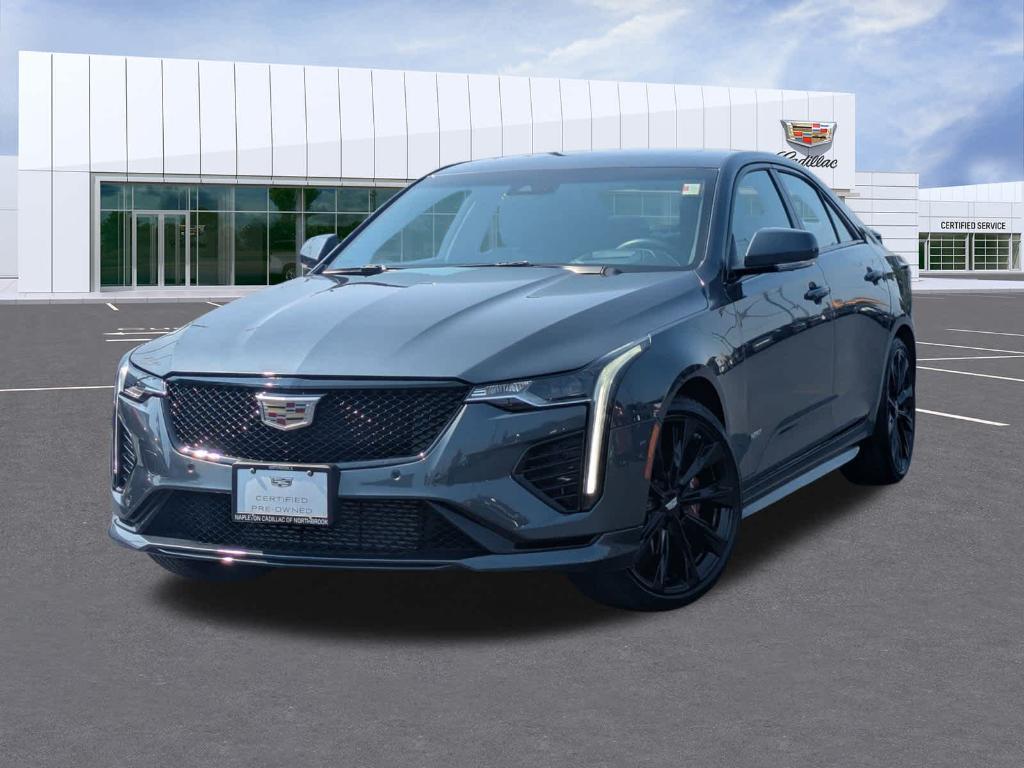 used 2022 Cadillac CT4-V car, priced at $39,499