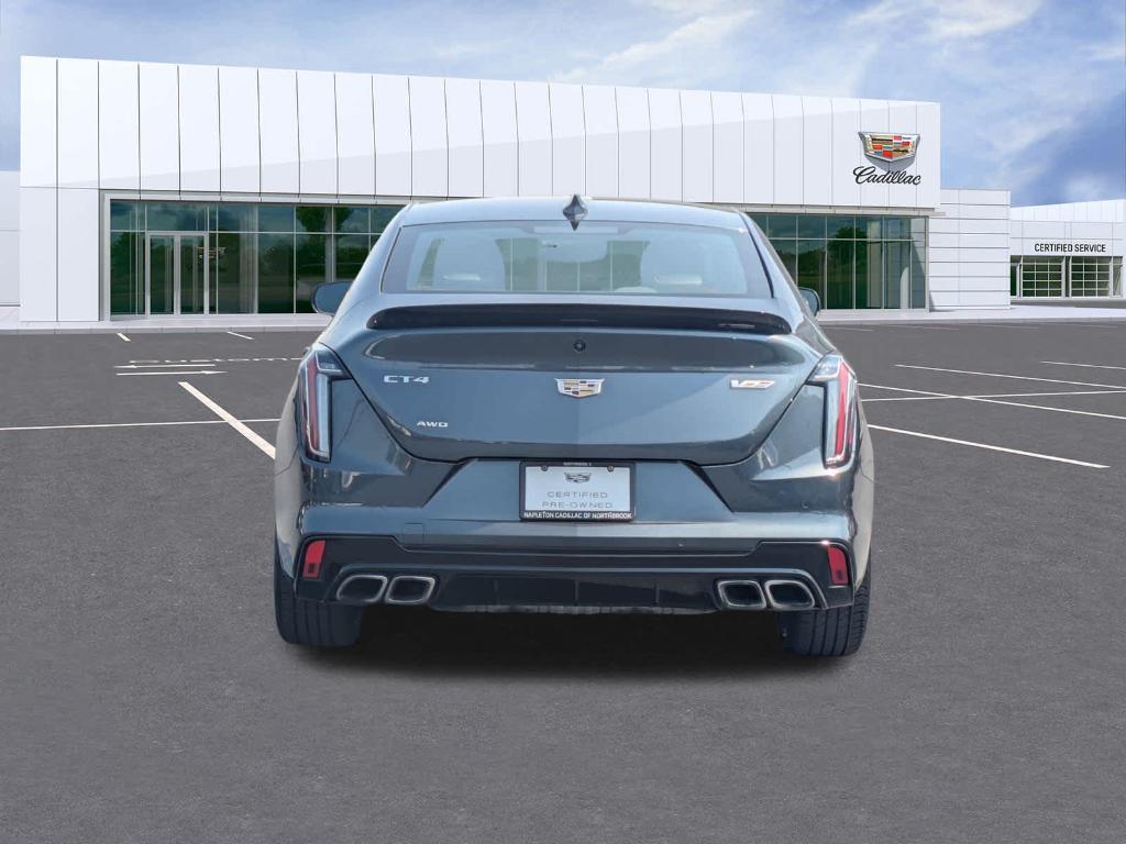 used 2022 Cadillac CT4-V car, priced at $39,499