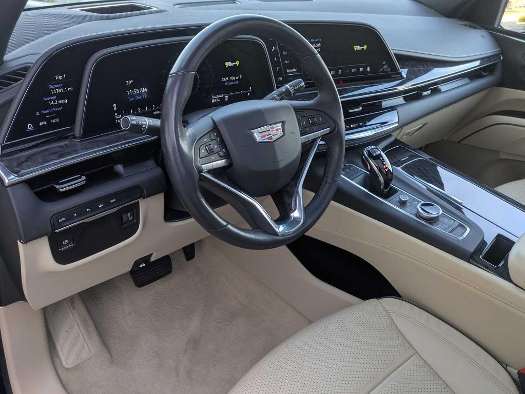 used 2021 Cadillac Escalade car, priced at $73,898