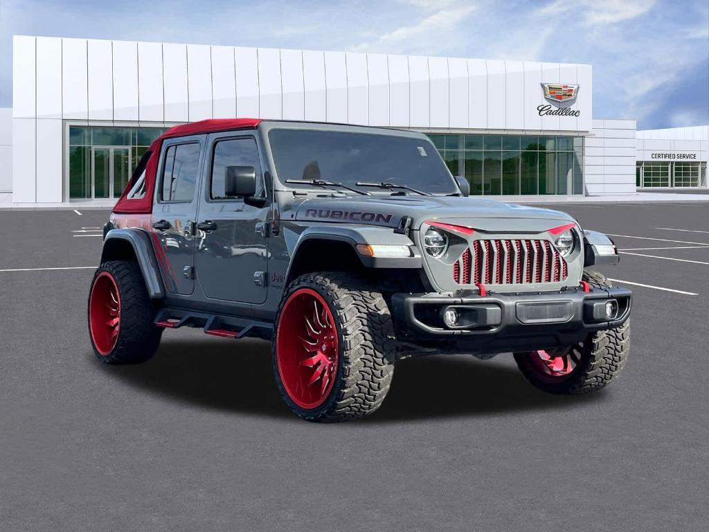 used 2021 Jeep Wrangler Unlimited car, priced at $39,898