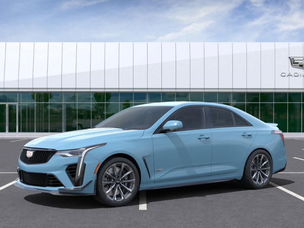 new 2025 Cadillac CT4-V car, priced at $69,715