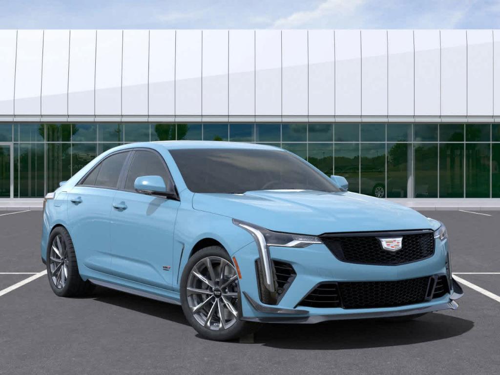 new 2025 Cadillac CT4-V car, priced at $69,715