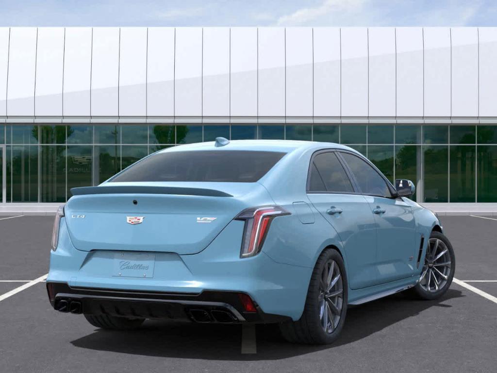 new 2025 Cadillac CT4-V car, priced at $69,715