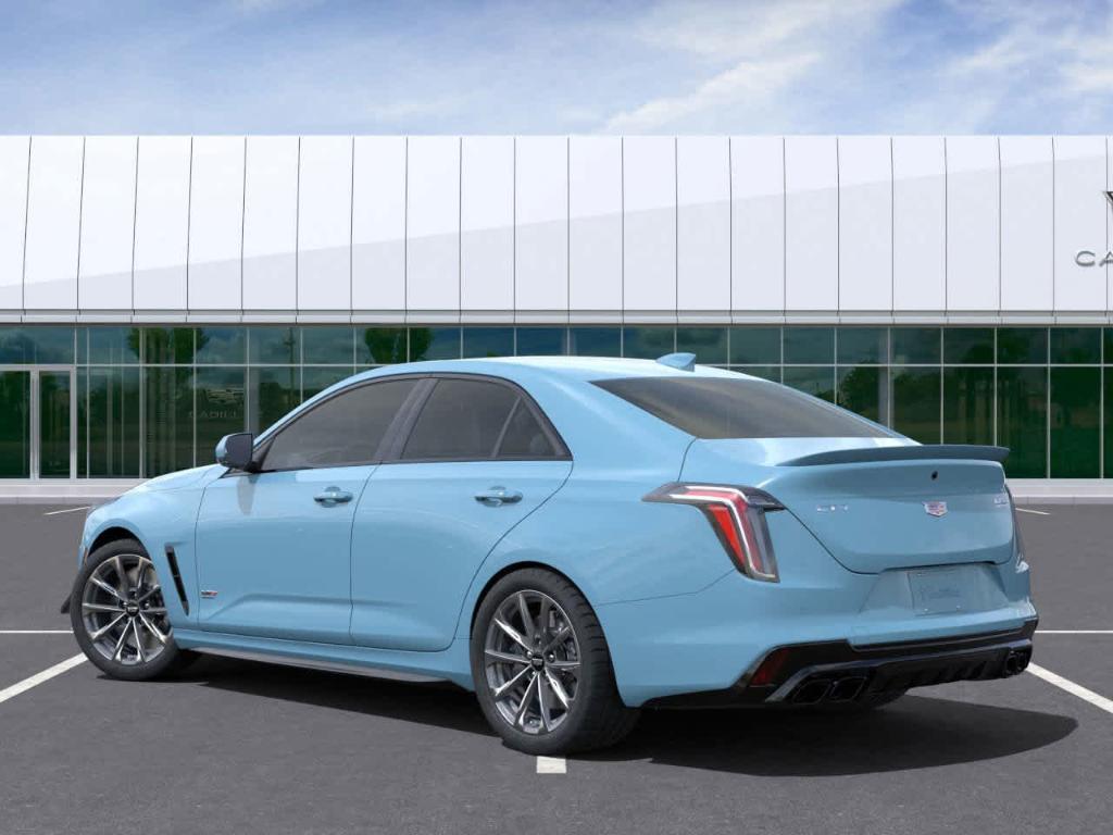 new 2025 Cadillac CT4-V car, priced at $69,715