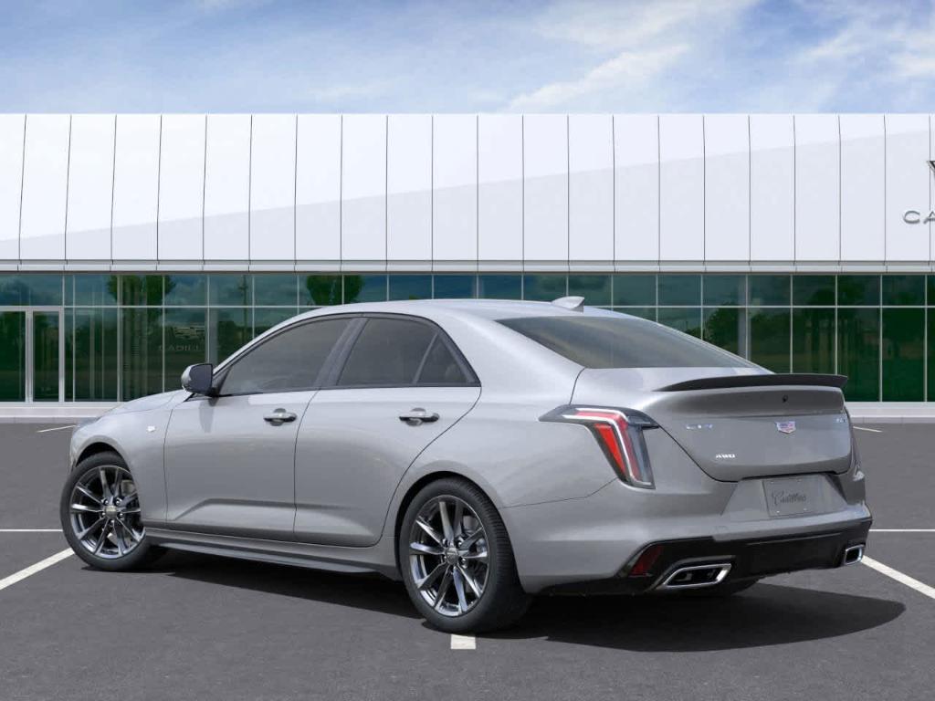 new 2025 Cadillac CT4 car, priced at $47,135