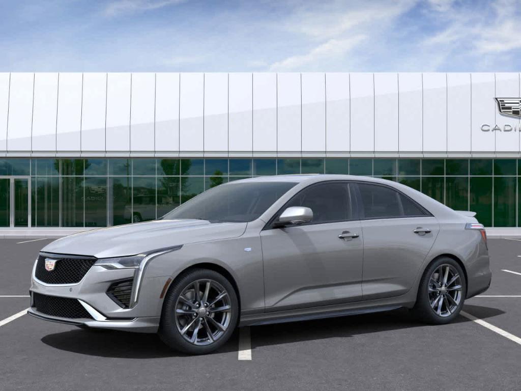 new 2025 Cadillac CT4 car, priced at $47,135