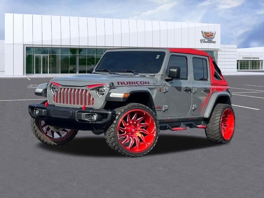 used 2021 Jeep Wrangler Unlimited car, priced at $45,898