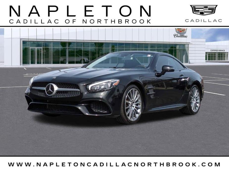 used 2018 Mercedes-Benz SL 550 car, priced at $39,980