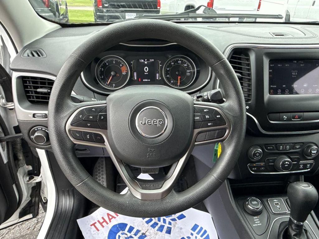 used 2020 Jeep Cherokee car, priced at $14,700