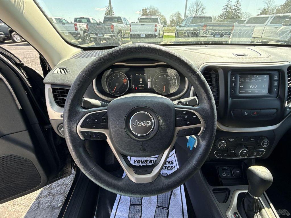 used 2018 Jeep Cherokee car, priced at $12,495