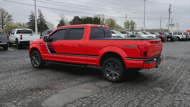 used 2018 Ford F-150 car, priced at $32,800