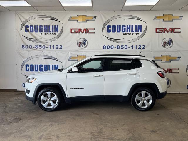 used 2021 Jeep Compass car, priced at $17,495