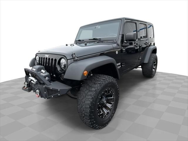 used 2017 Jeep Wrangler Unlimited car, priced at $21,400