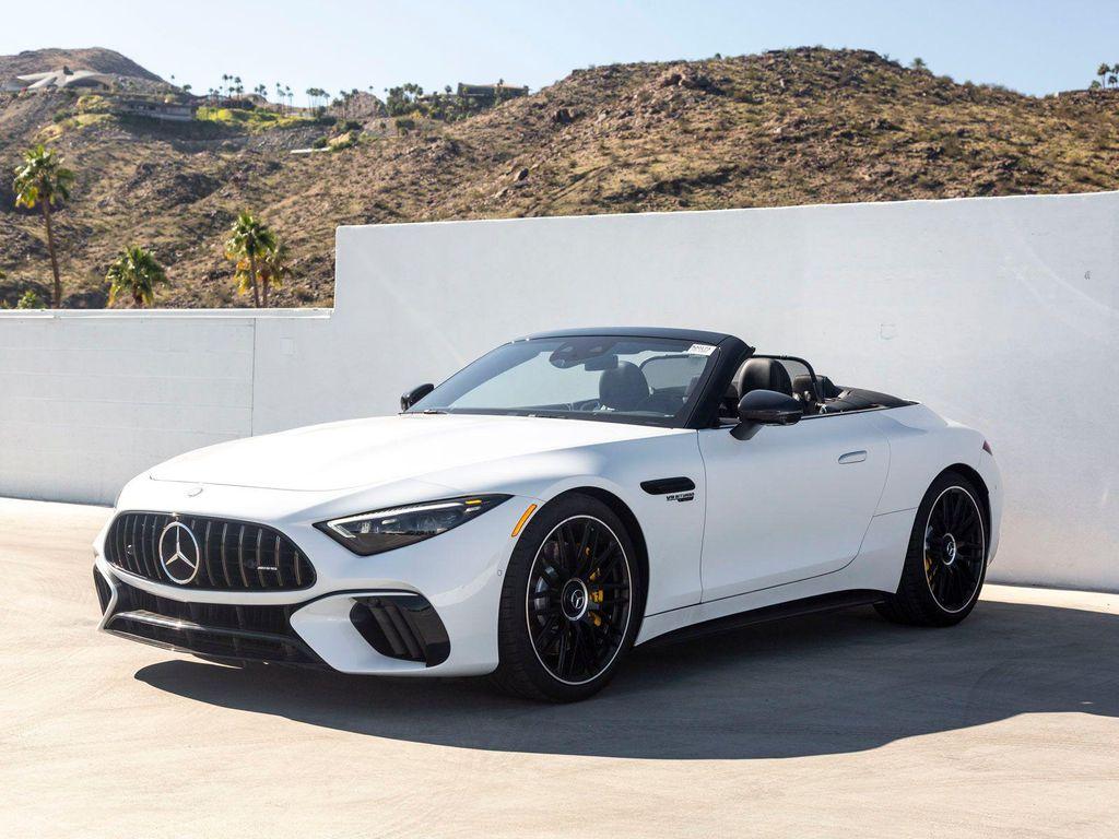 new 2025 Mercedes-Benz AMG SL 55 car, priced at $165,280