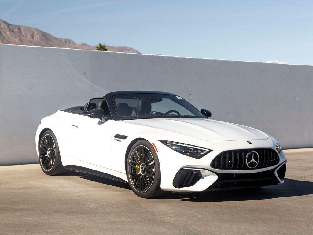 new 2025 Mercedes-Benz AMG SL 55 car, priced at $165,280