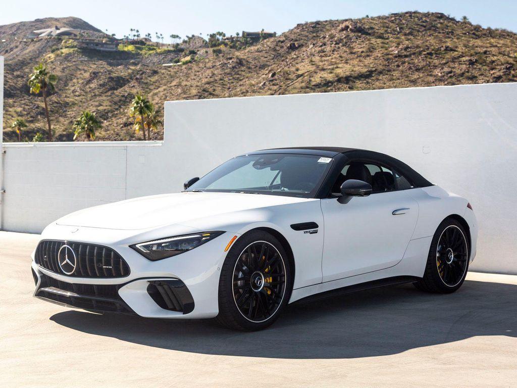 new 2025 Mercedes-Benz AMG SL 55 car, priced at $165,280