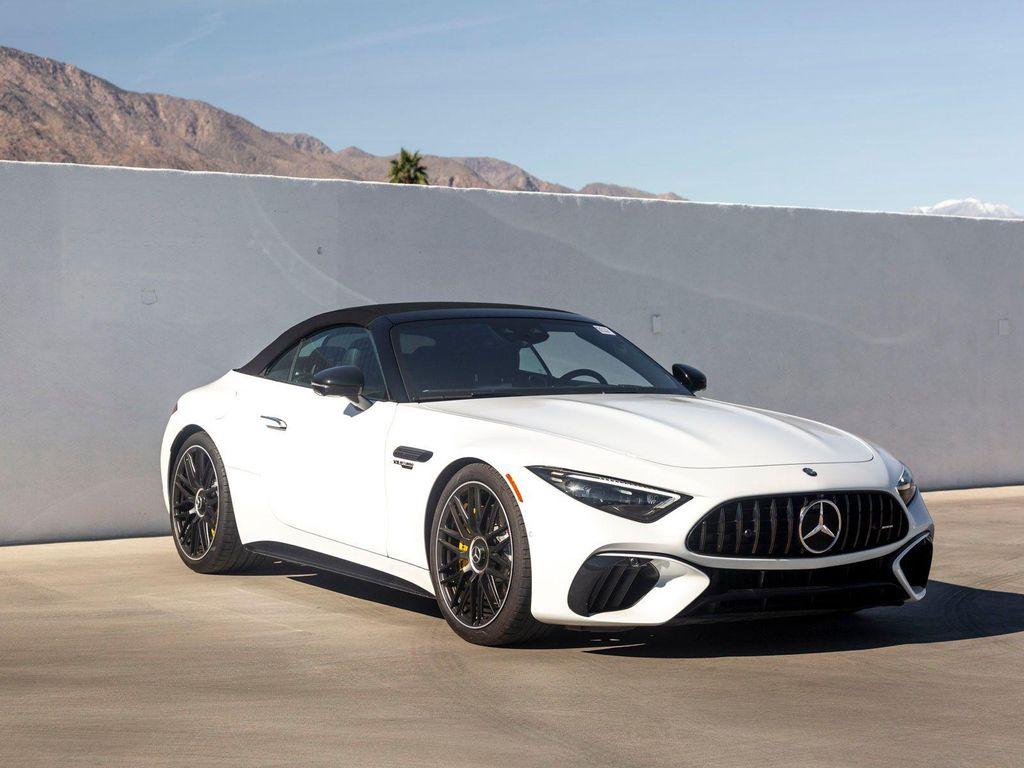 new 2025 Mercedes-Benz AMG SL 55 car, priced at $165,280