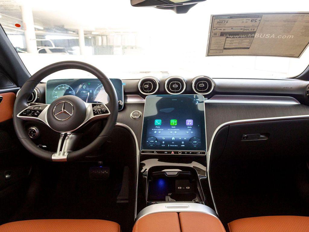 new 2025 Mercedes-Benz C-Class car, priced at $52,155