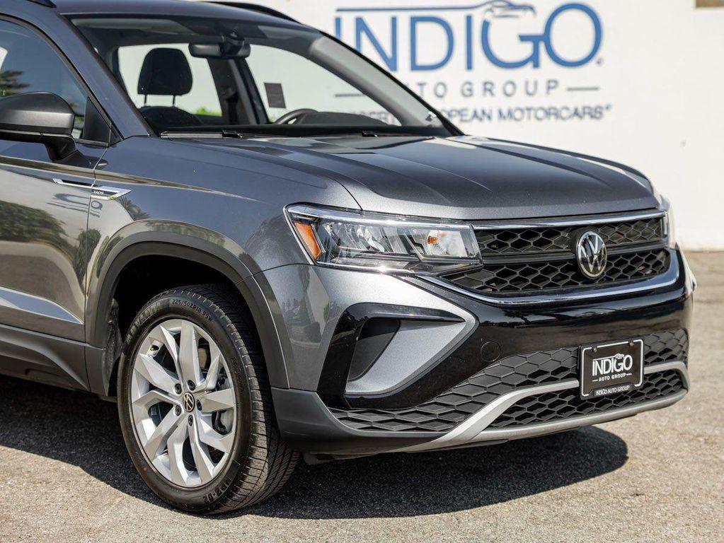 used 2023 Volkswagen Taos car, priced at $18,996