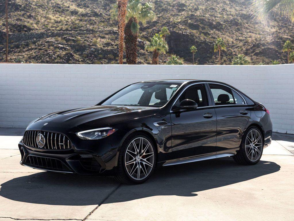 new 2025 Mercedes-Benz AMG C 63 car, priced at $92,455