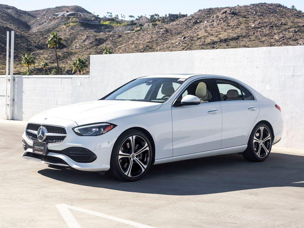 used 2023 Mercedes-Benz C-Class car, priced at $34,998