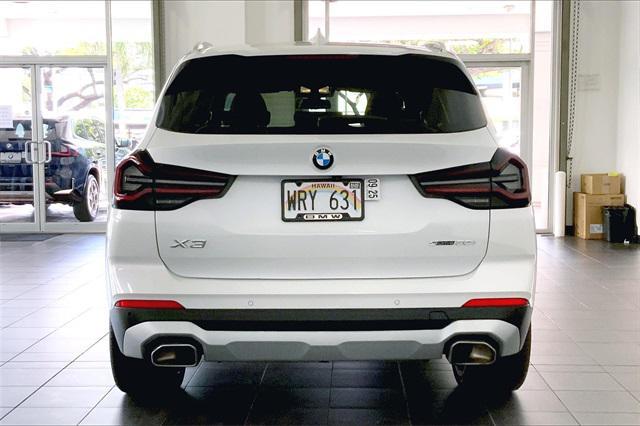 used 2022 BMW X3 car, priced at $32,495