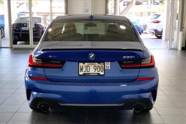 used 2022 BMW 330 car, priced at $34,995