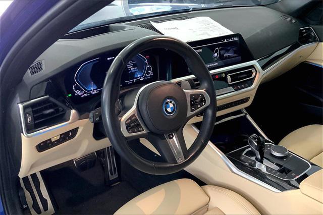 used 2022 BMW 330e car, priced at $36,995
