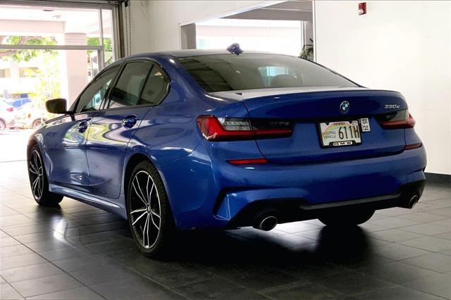 used 2022 BMW 330e car, priced at $36,995