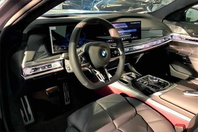 new 2024 BMW 740 car, priced at $100,675