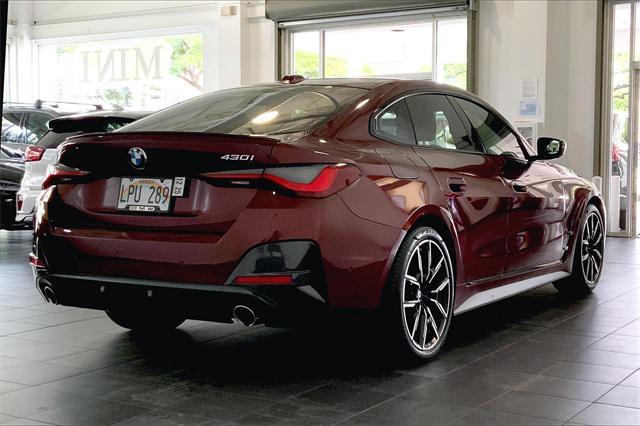 used 2022 BMW 430 Gran Coupe car, priced at $34,995