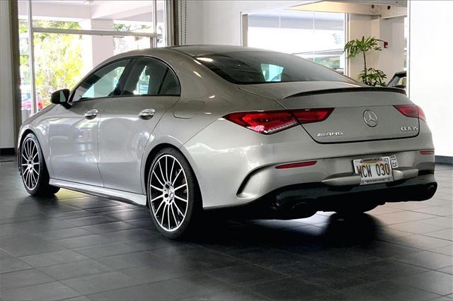 used 2020 Mercedes-Benz AMG CLA 35 car, priced at $36,495