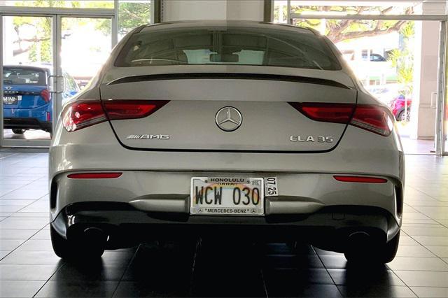 used 2020 Mercedes-Benz AMG CLA 35 car, priced at $36,495