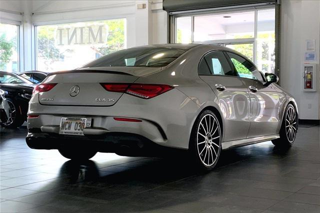 used 2020 Mercedes-Benz AMG CLA 35 car, priced at $36,495