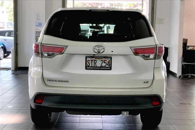 used 2015 Toyota Highlander car, priced at $16,995