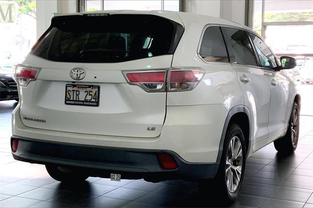 used 2015 Toyota Highlander car, priced at $16,995