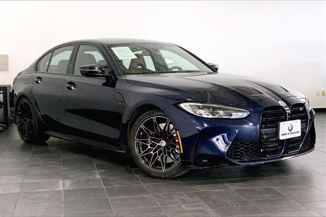 used 2023 BMW M3 car, priced at $76,995