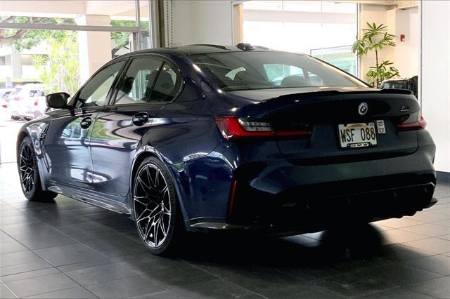 used 2023 BMW M3 car, priced at $76,995
