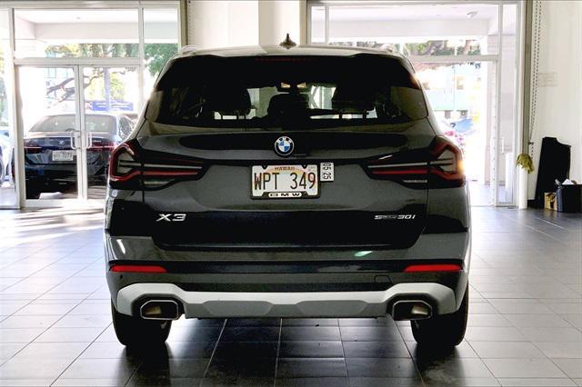 used 2022 BMW X3 car, priced at $34,495