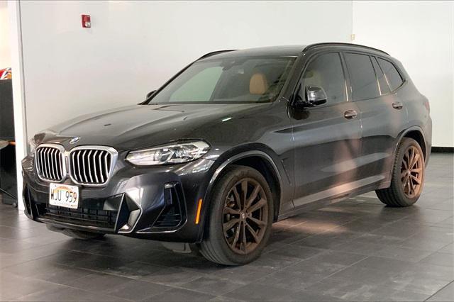 used 2022 BMW X3 car, priced at $33,995