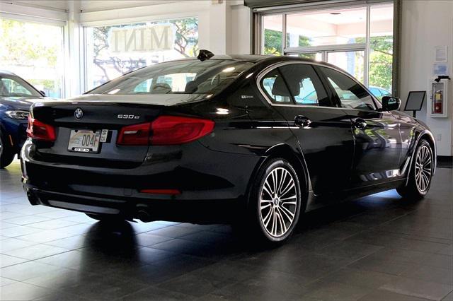 used 2019 BMW 530e car, priced at $29,995