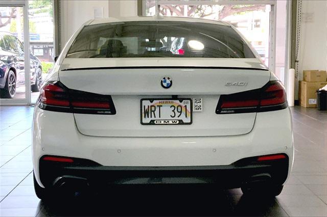 used 2023 BMW 540 car, priced at $55,495