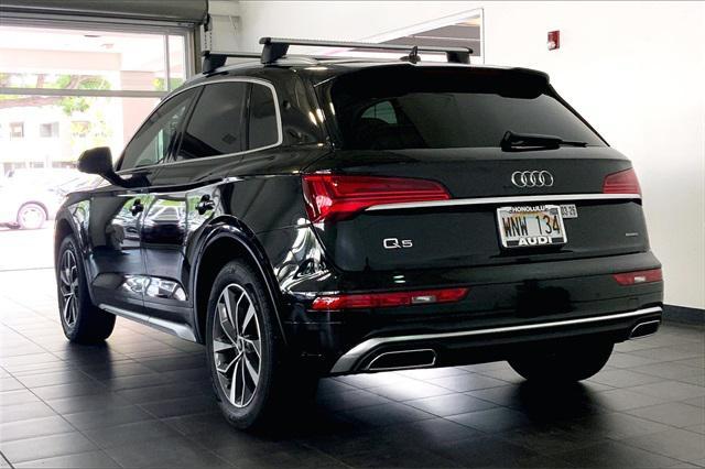 used 2022 Audi Q5 car, priced at $34,995