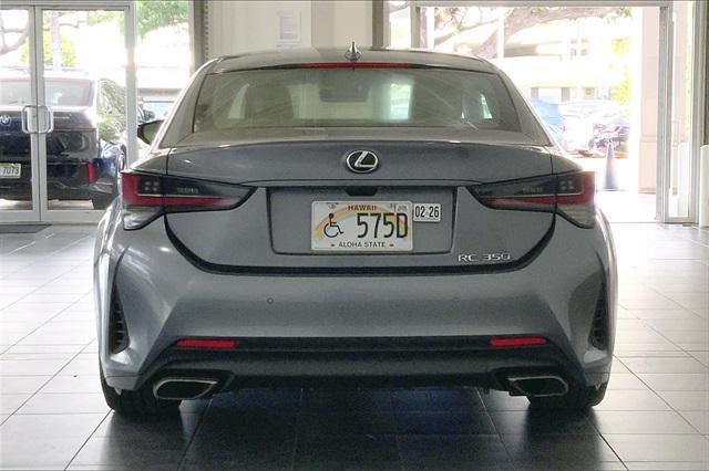 used 2019 Lexus RC 350 car, priced at $37,495