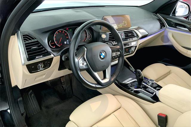 used 2021 BMW X3 car, priced at $27,995