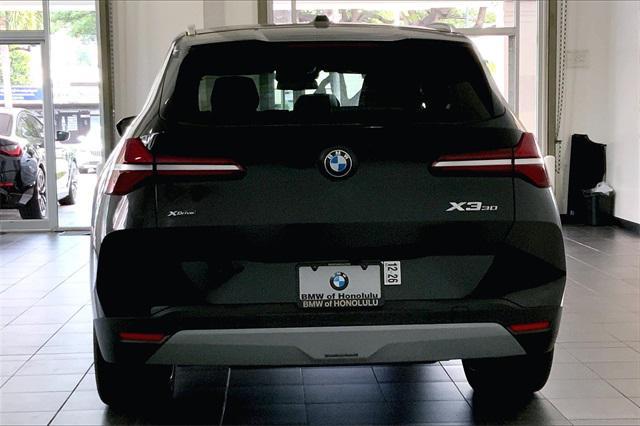 new 2025 BMW X3 car, priced at $55,825