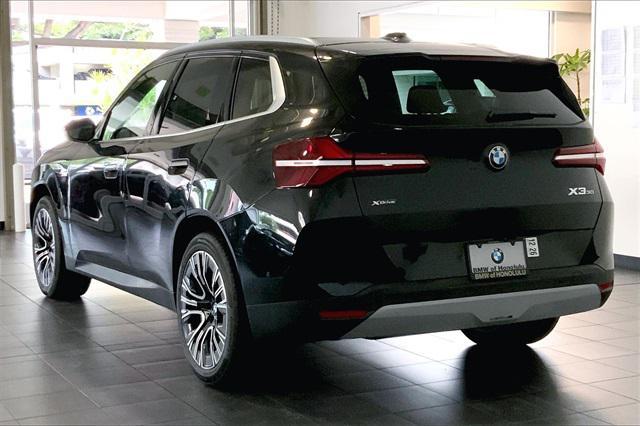 new 2025 BMW X3 car, priced at $55,825