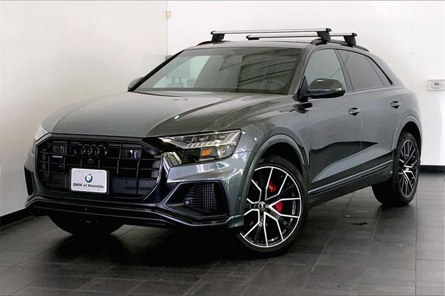 used 2021 Audi Q8 car, priced at $45,995